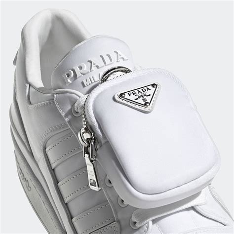 prada adidas white shoes|adidas prada 2021.